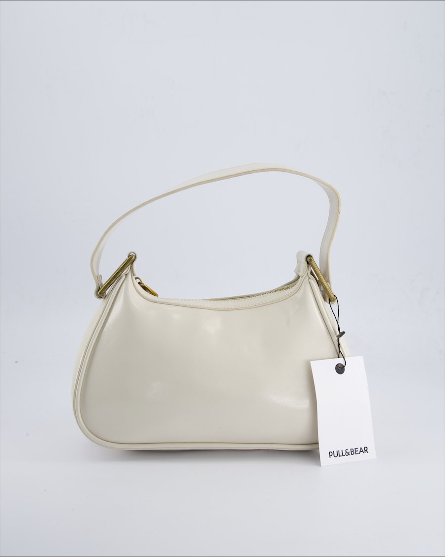 Pull&Bear Shoulder bags Polyurethane White
