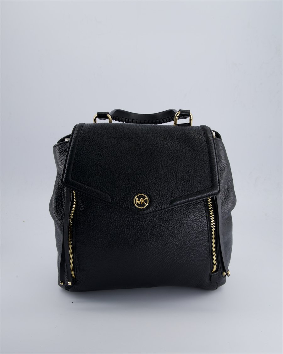 Michael Kors Backpacks Leather Black