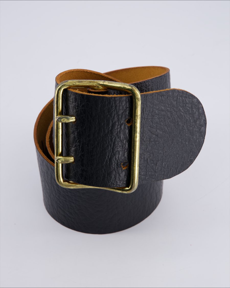 Unbranded Belts Leather Black 95 cm