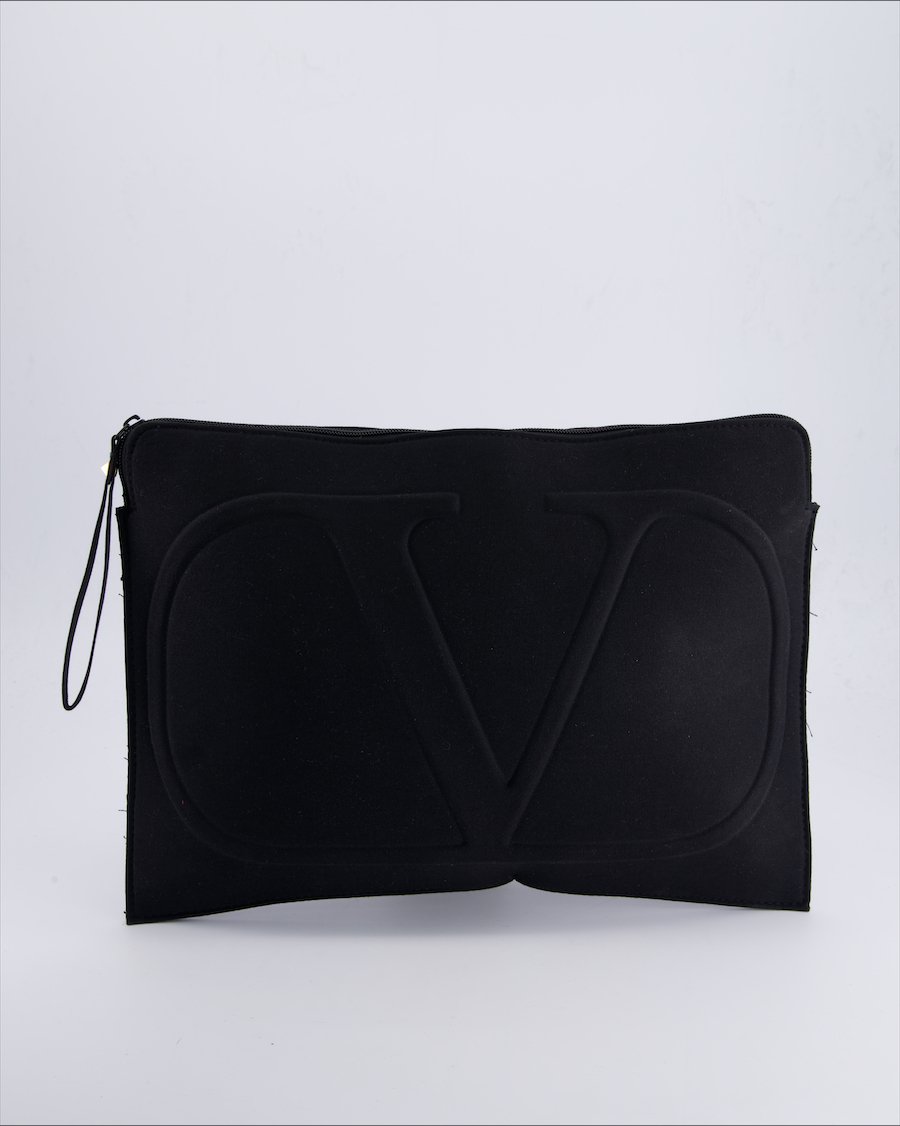 Valentino Garavani Handbags Cloth Black