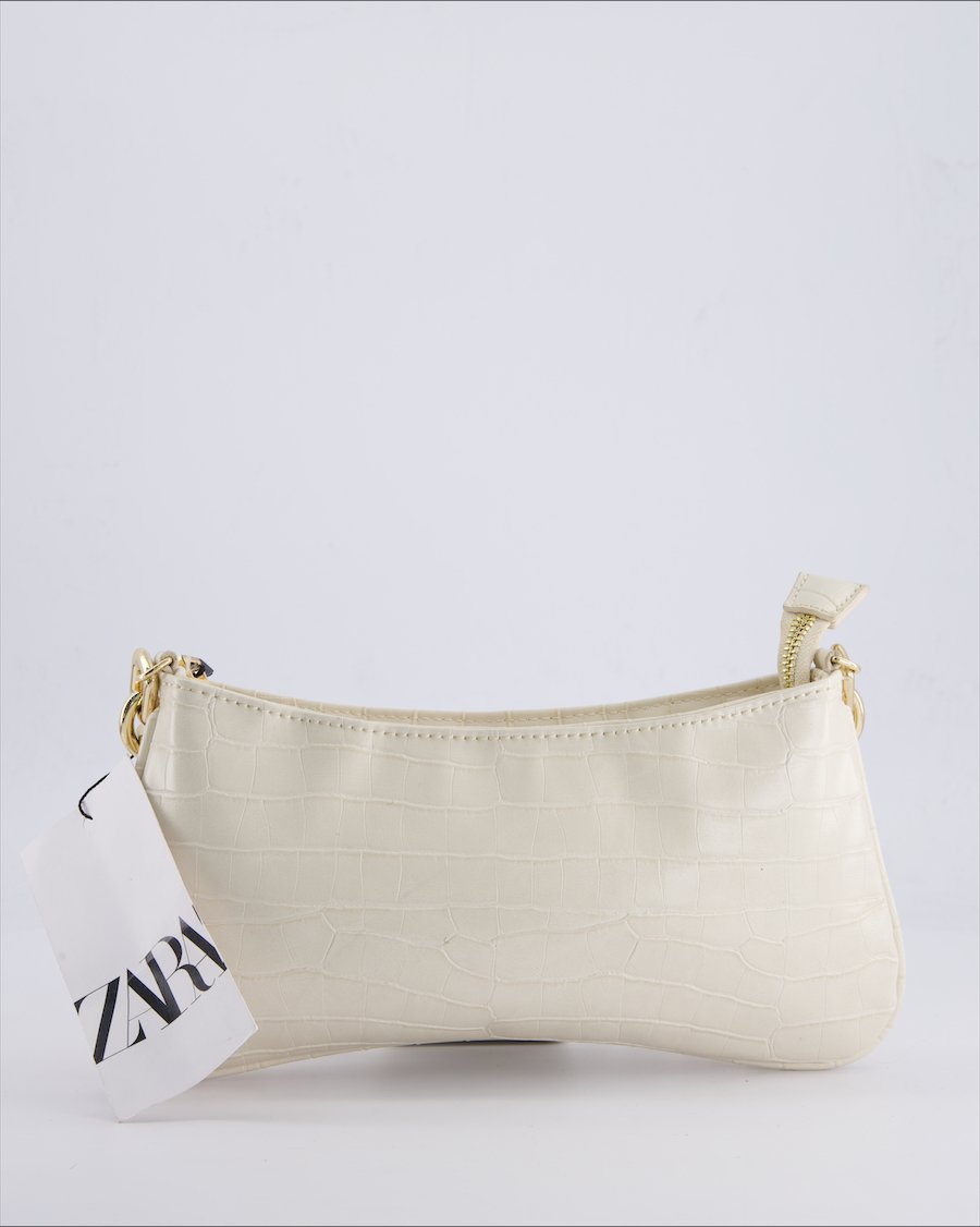 Zara Shoulder bags Polyurethane White