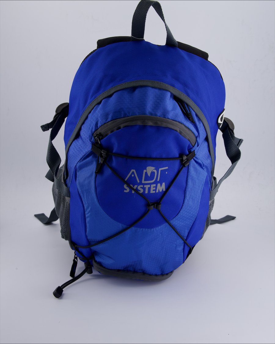 Adf System Backpacks Cloth Blue