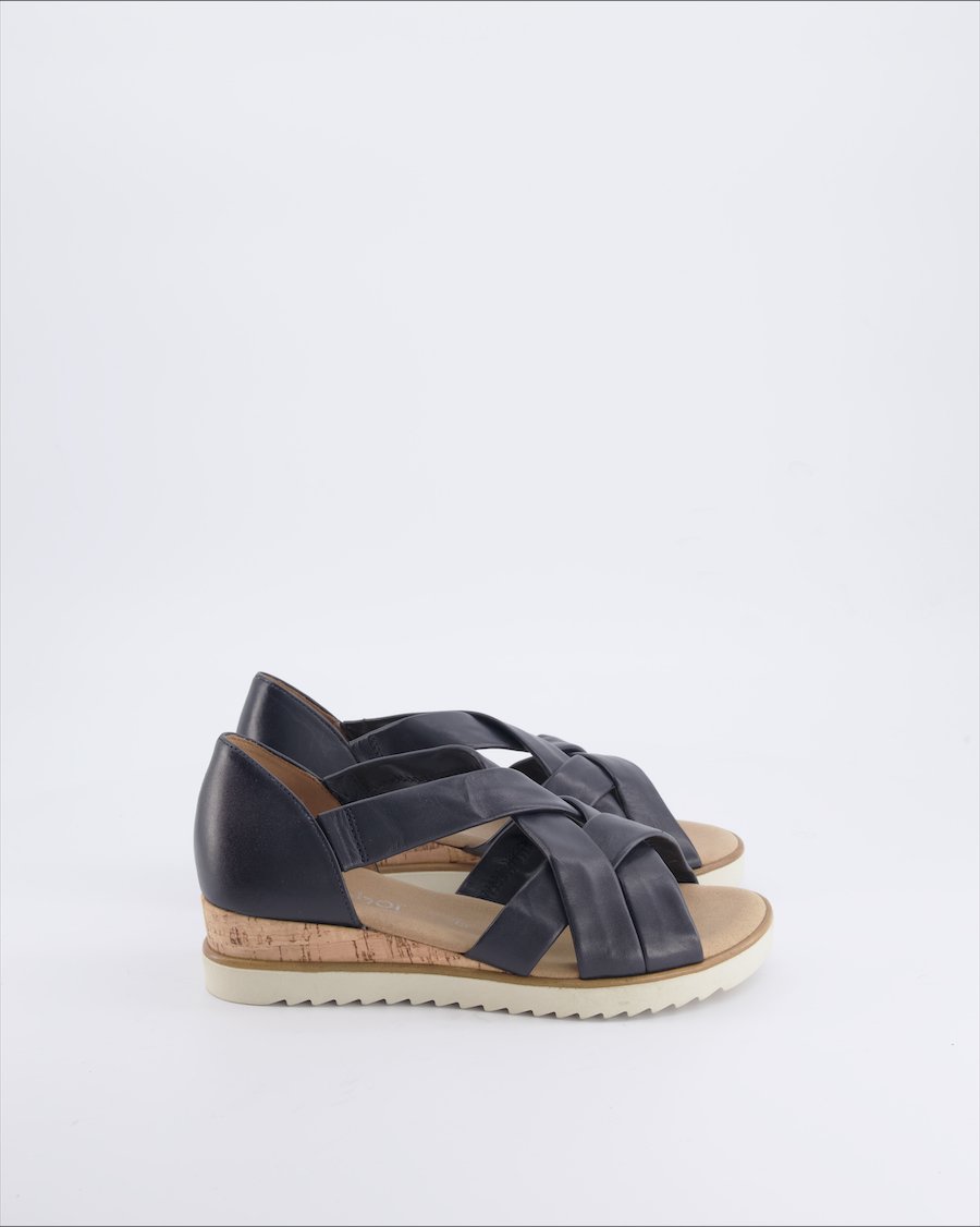 Gabor Sandals Leather Black 37 EU