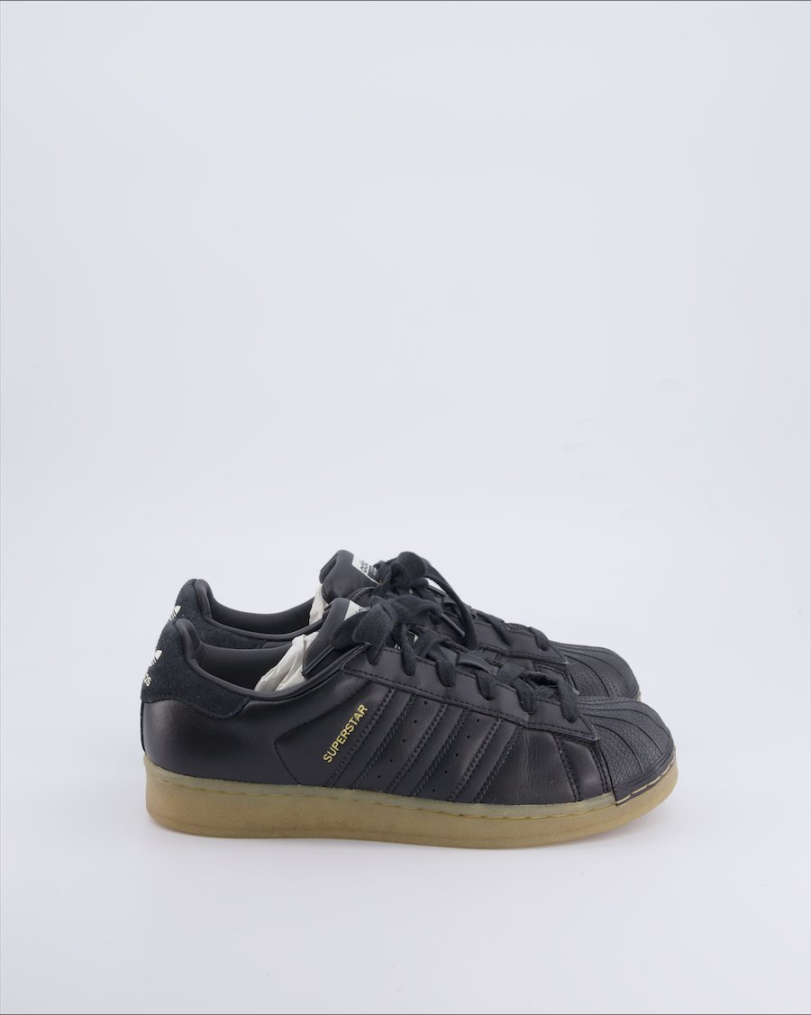 Adidas Superstar Trainers Leather Black 38,5 EU