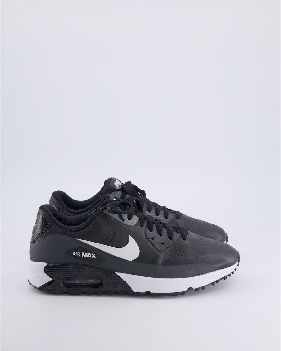 Nike Air Max 90 Trainers Leather Black EU 44