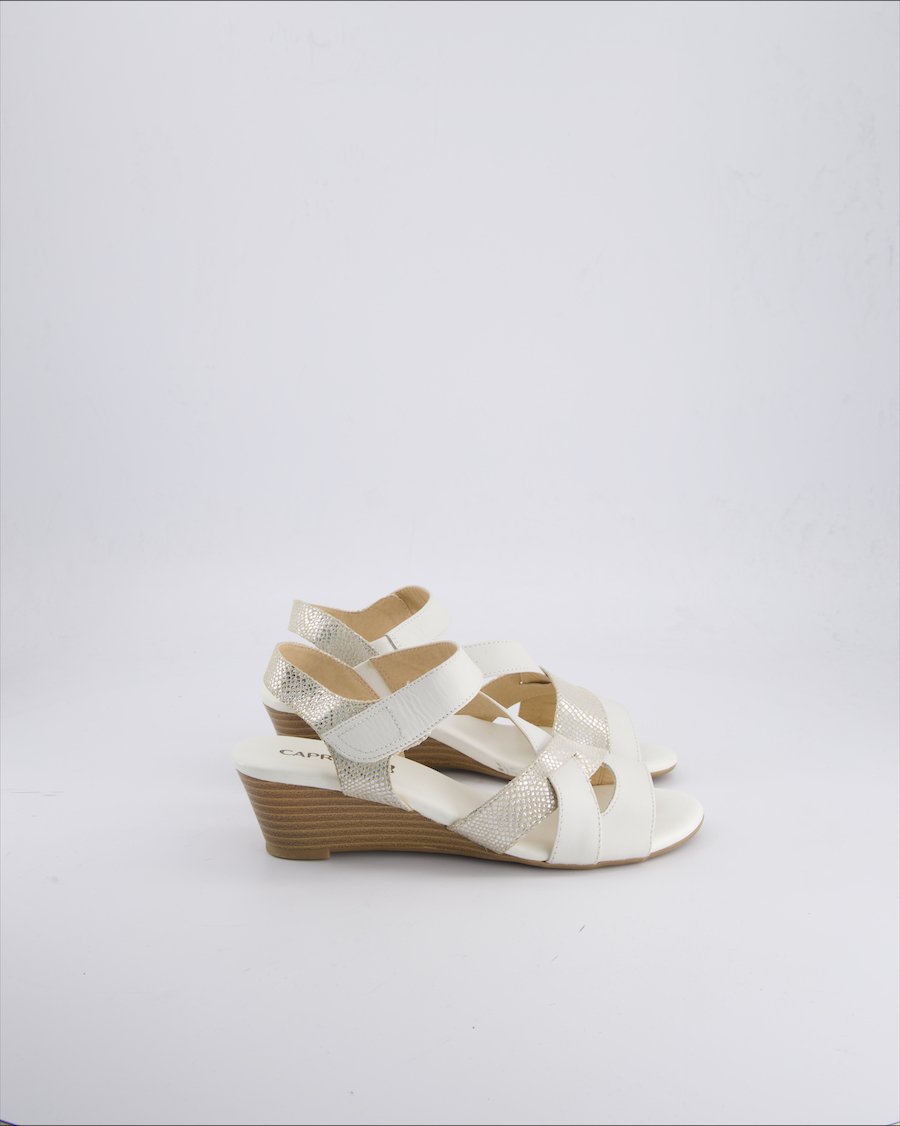 Caprice Sandals Leather White 38,5 EU