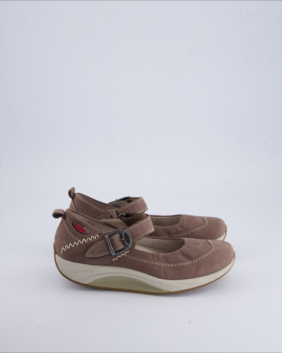 Rollingsoft Shoes Suede Ecru 38,5 EU