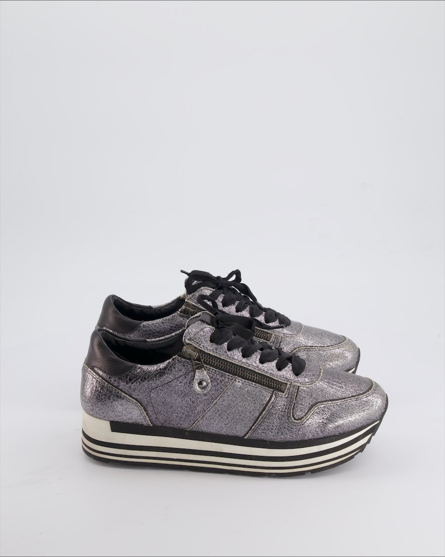 Kennel Und Schmenger Trainers Leather Silver 40 EU