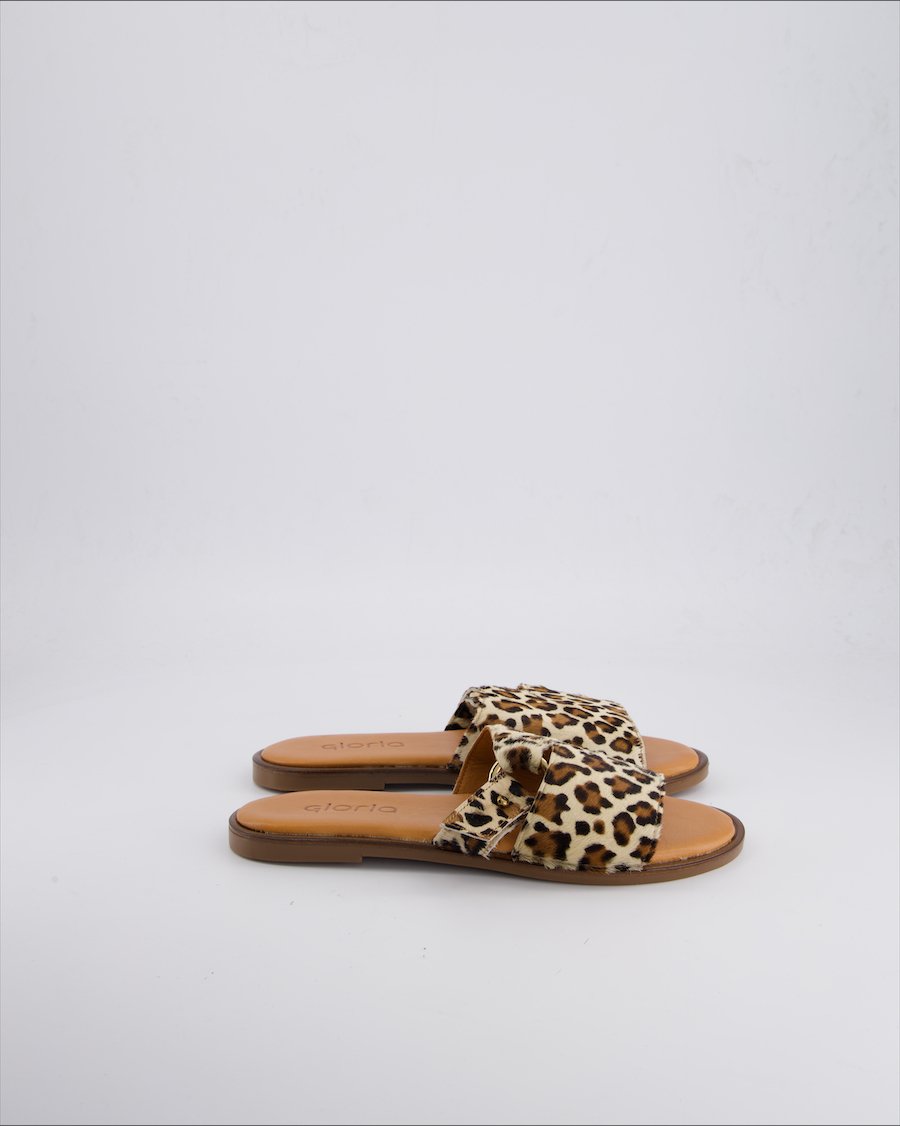 Gloria Sandals Faux fur Brown 39 EU
