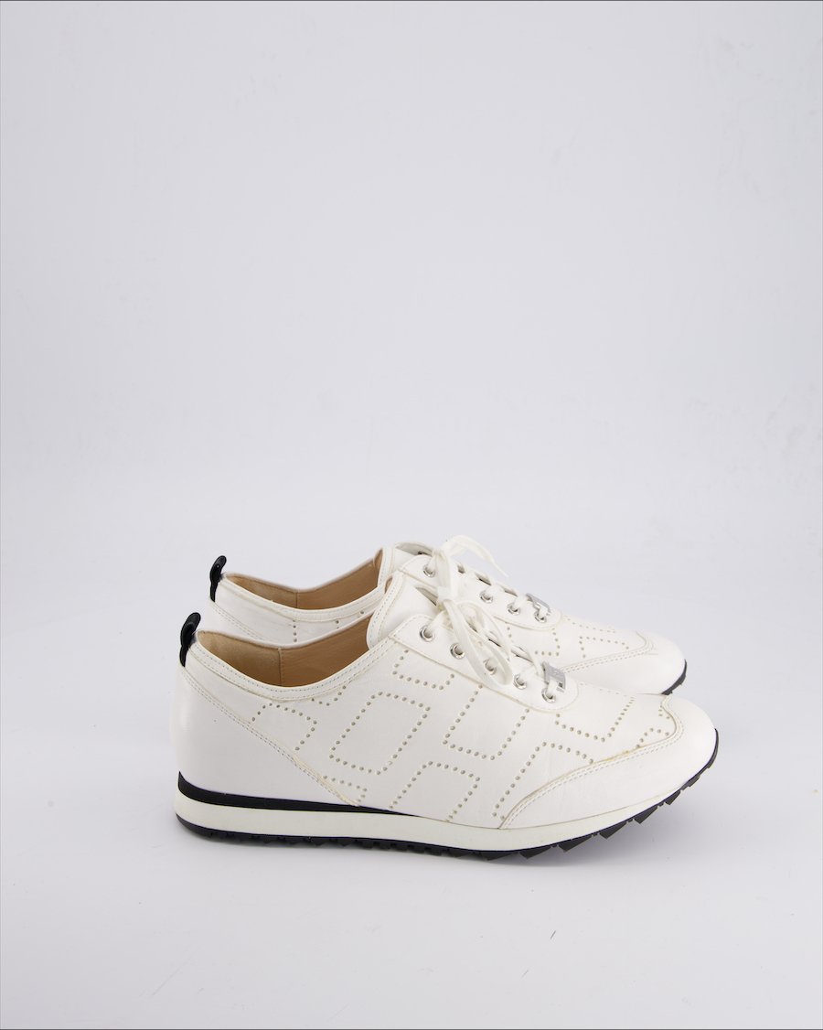 Hassia Trainers Leather White 40 EU