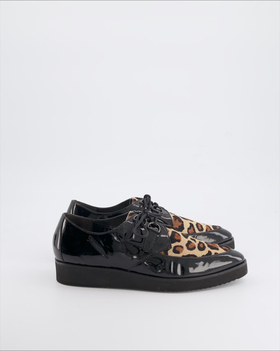 Hogl up shoes Leather Black 39 EU
