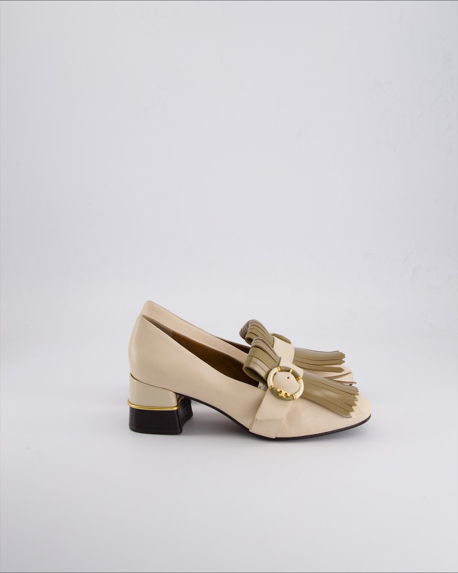 Tory Burch Heels Leather Beige 38 EU