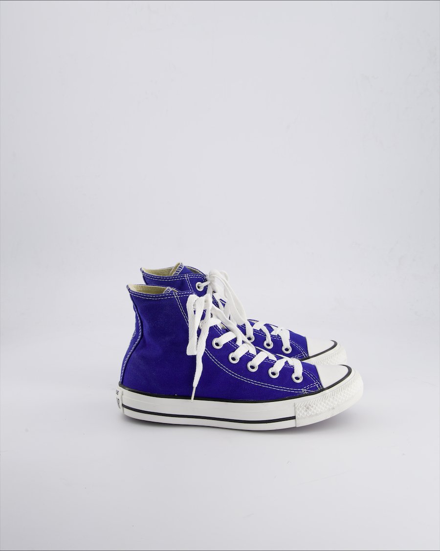 Converse Trainers Cloth Blue 37 EU