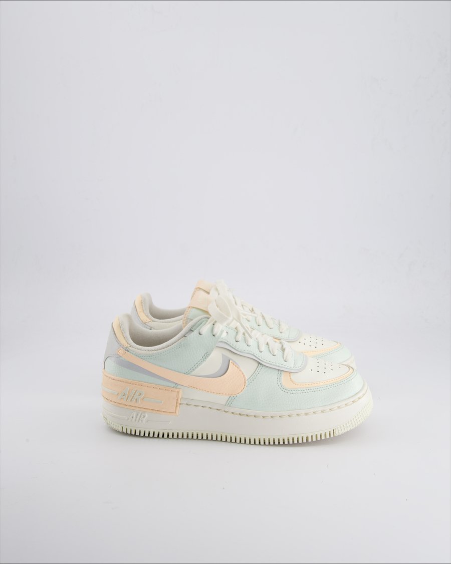 Nike Af1 Shadow Trainers Leather White 39 EU