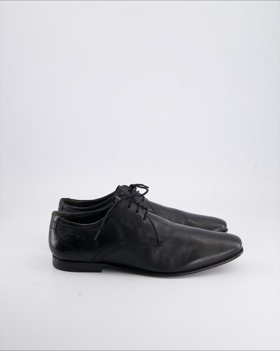 Gallus Shoes Leather Black 44 EU