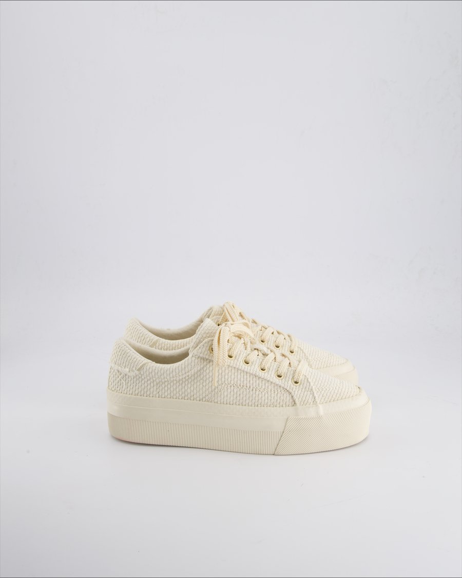 Zara Trainers Cloth White 37 EU