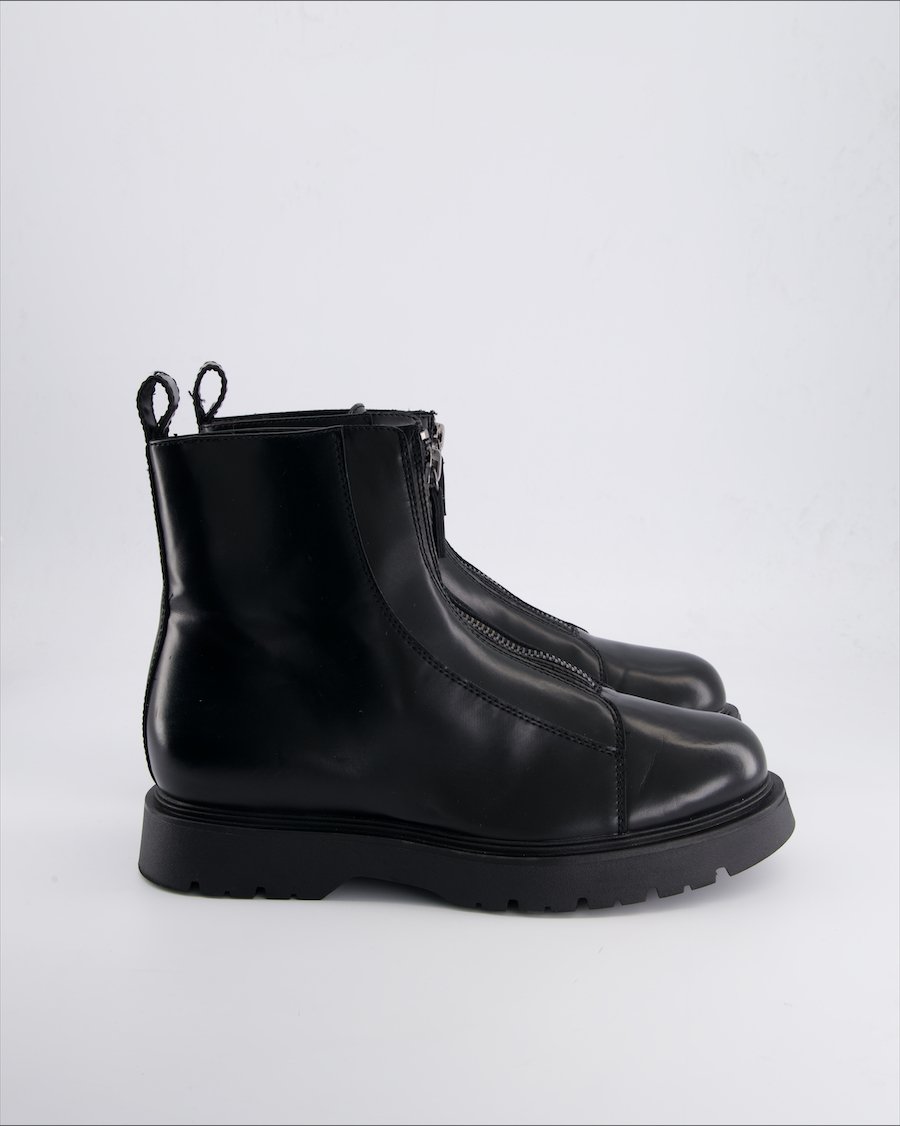 Zara Ankle boots Polyurethane Black 44 EU