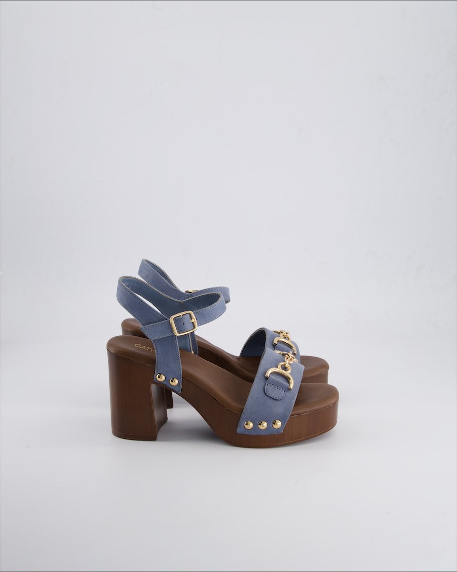 Catwalk Sandals Suede Turquoise 37 EU