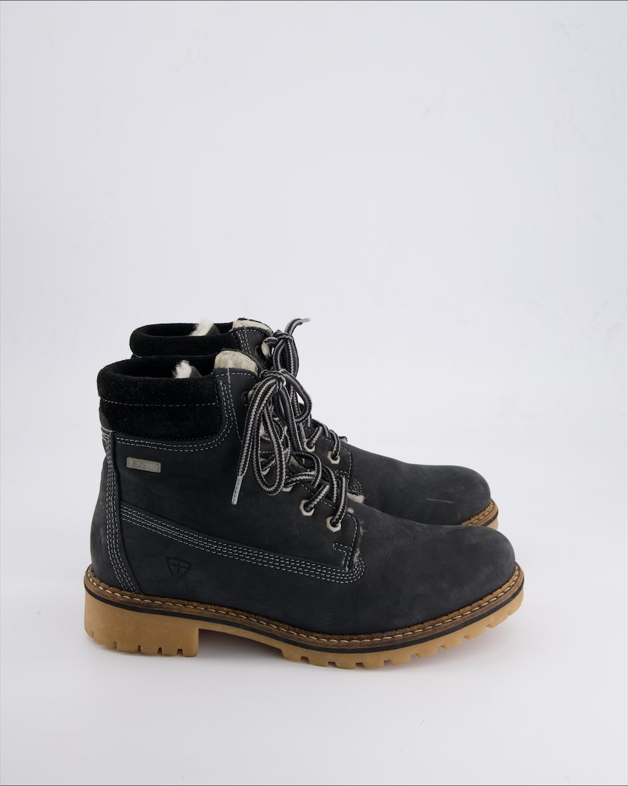 Tamaris Ankle boots Leather Black 40 EU