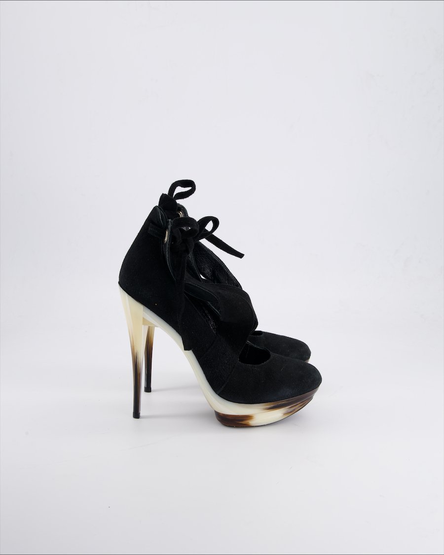 Mi Piaci Shoes Leather Black 39 EU