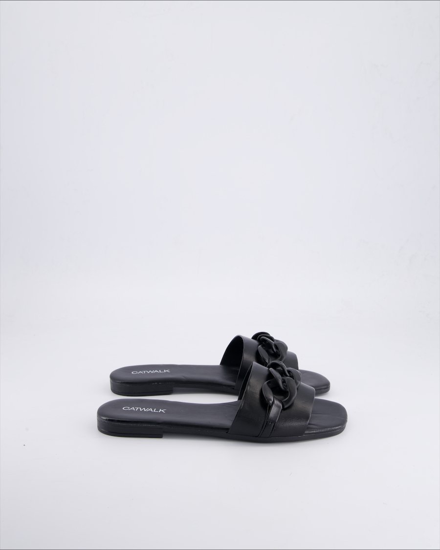 Catwalk Sandals Leather Black 37 EU