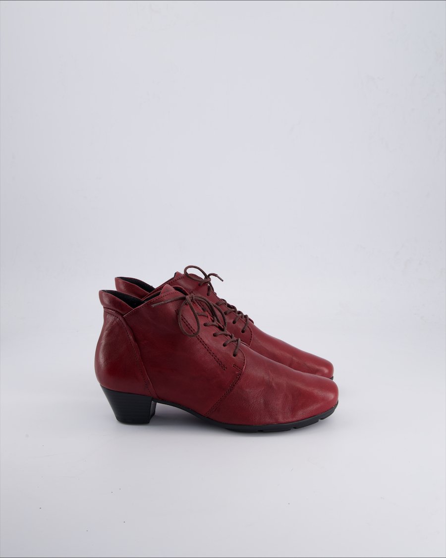 Gabor Ankle boots Leather Red 37,5 EU