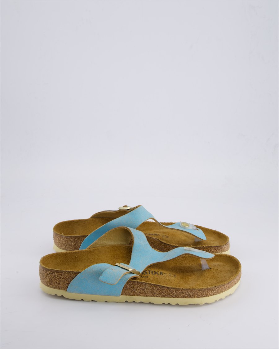 Birkenstock Sandals Suede Blue 41 EU