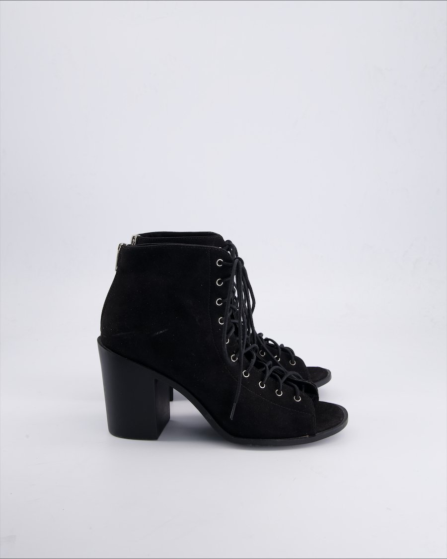 H&M Heels Suede Black 39 EU