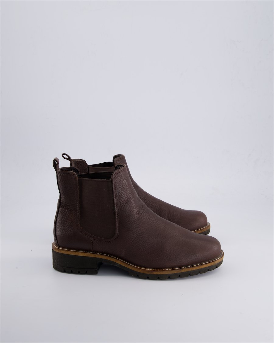 Ecco Ankle boots Leather Brown 38 EU