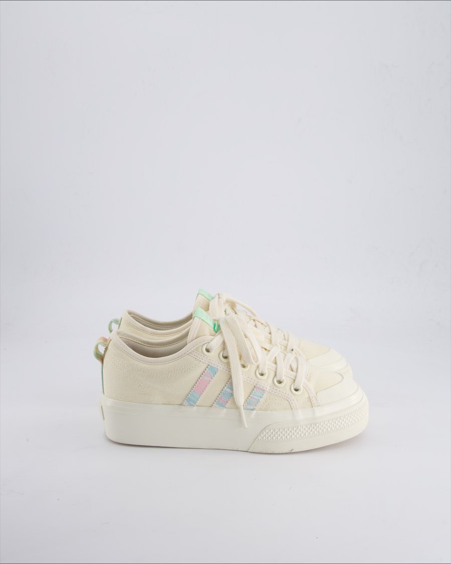 Adidas Nizza Trainers Cloth Beige 38 EU