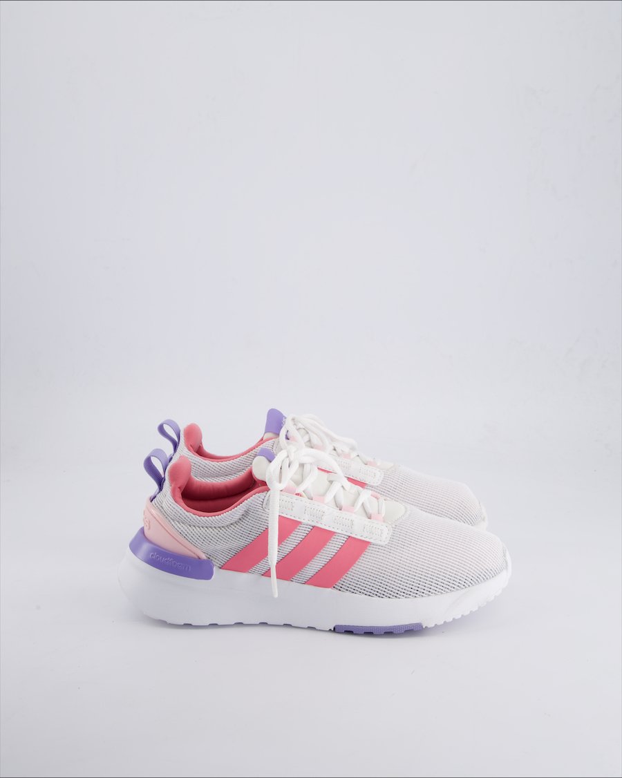 Adidas Racer Tr21 K Trainers Cloth White 37,5 EU