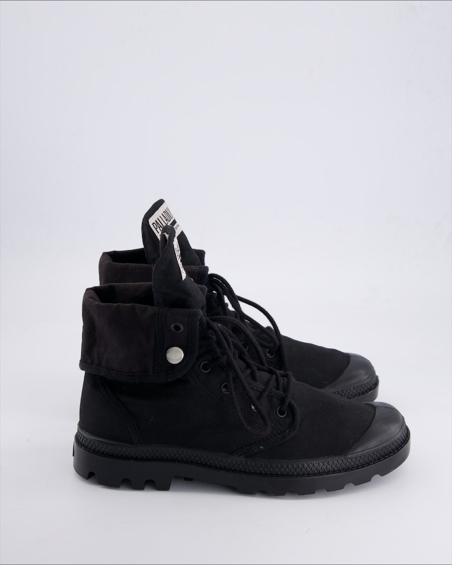 Palladium Ankle boots Cloth Black 41 EU