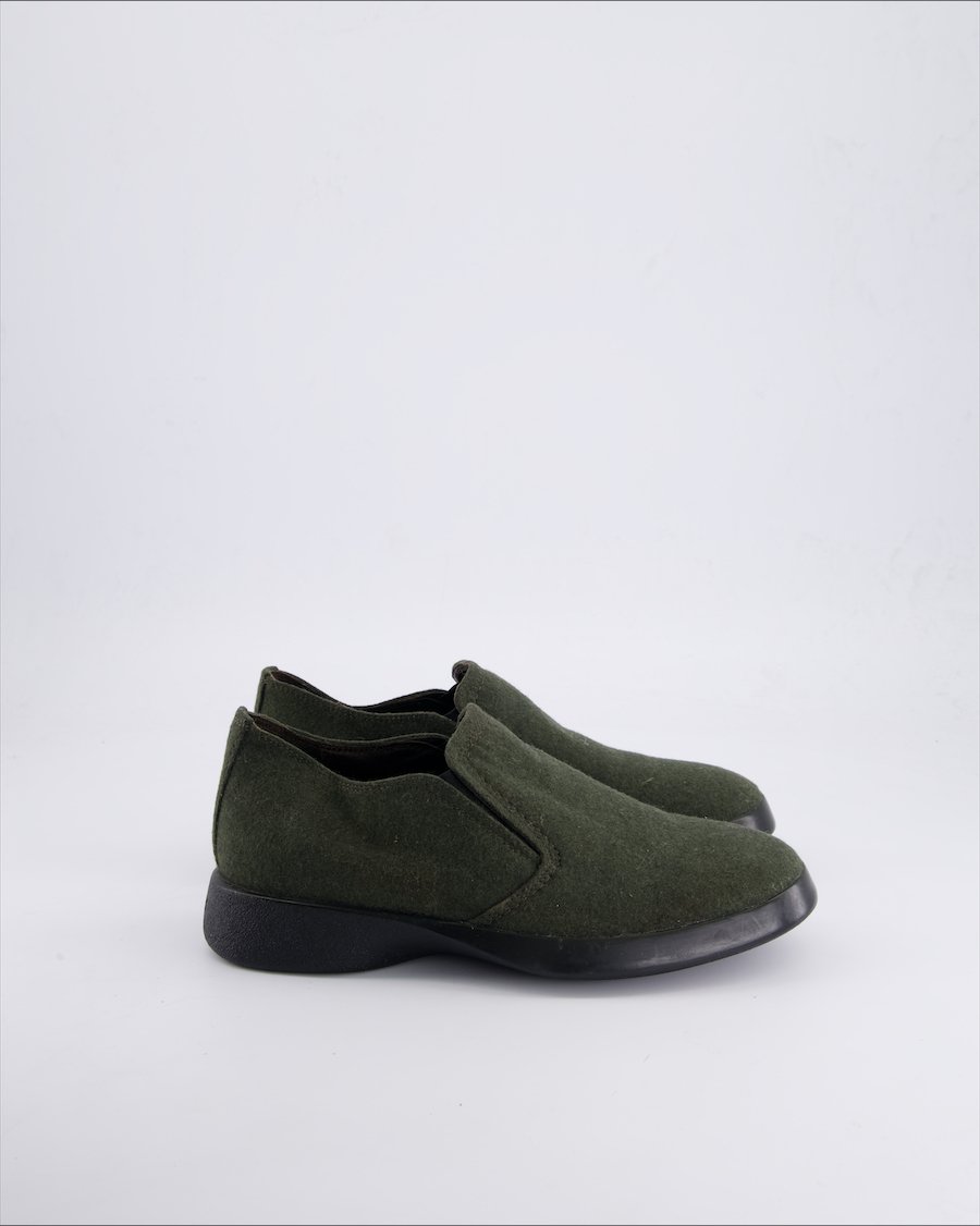 Hogan Shoes Wool Green 37 EU