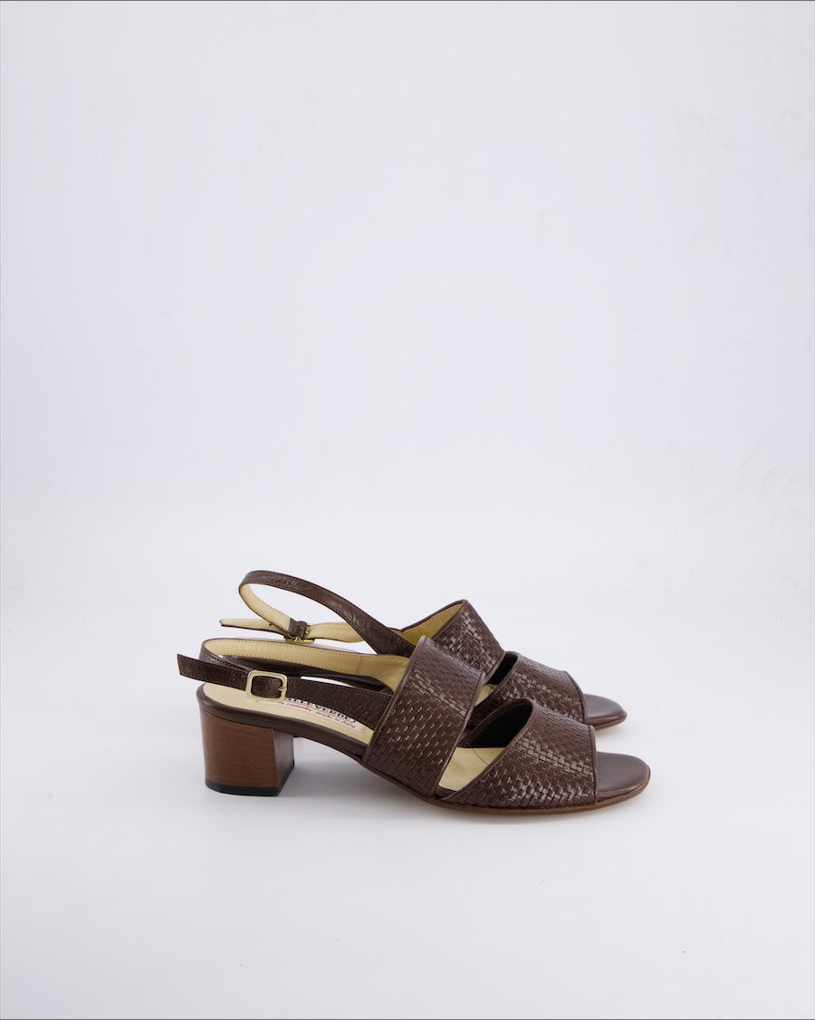 Valleverde Heels Leather Brown 37 EU