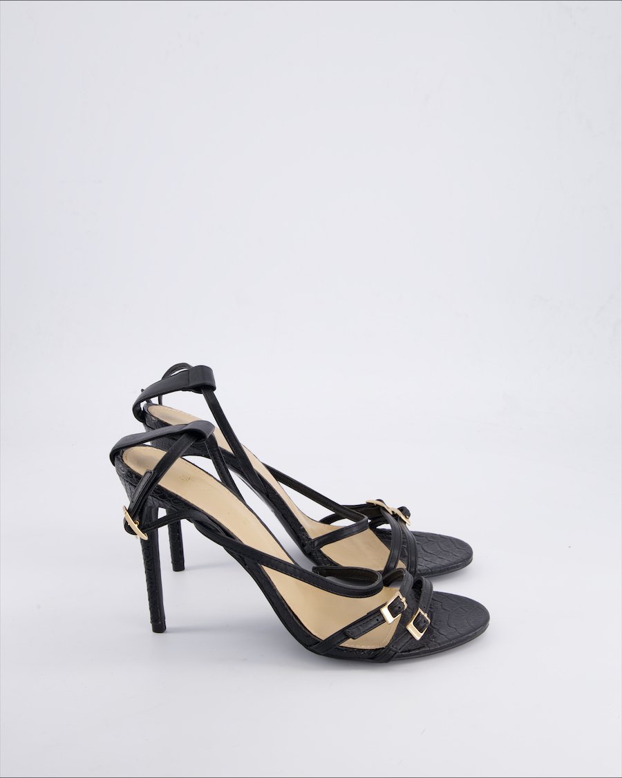 Shoedazzle Heels Leather Black 40,5 EU