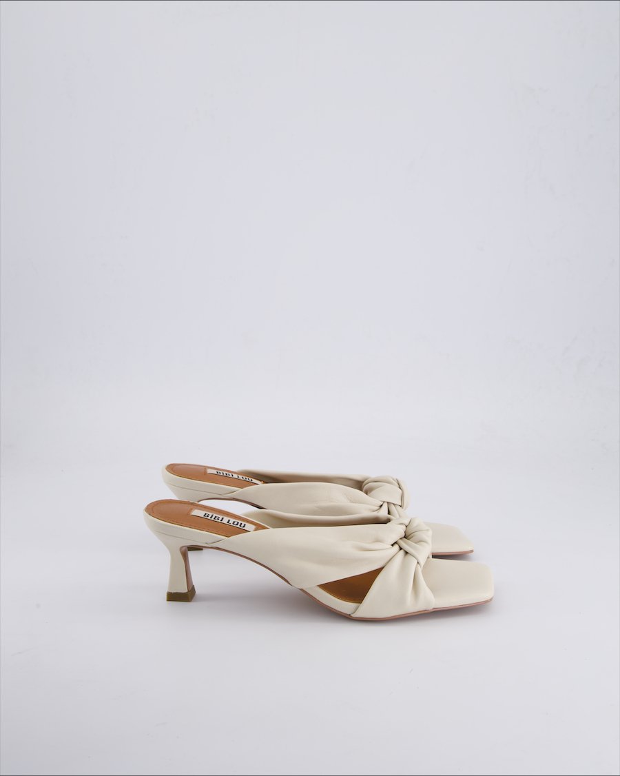 Bibi Lou Heels Leather White 38 EU