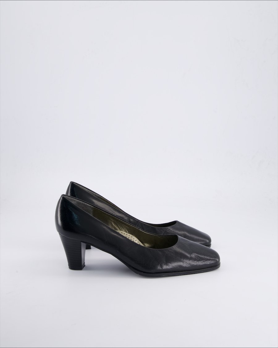 Walder Heels Leather Black 37 EU