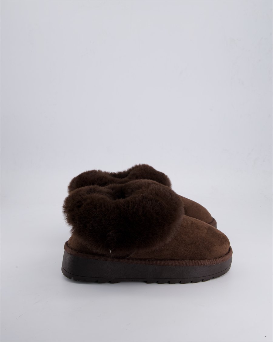 Unbranded Ankle boots Suede Brown 36 EU