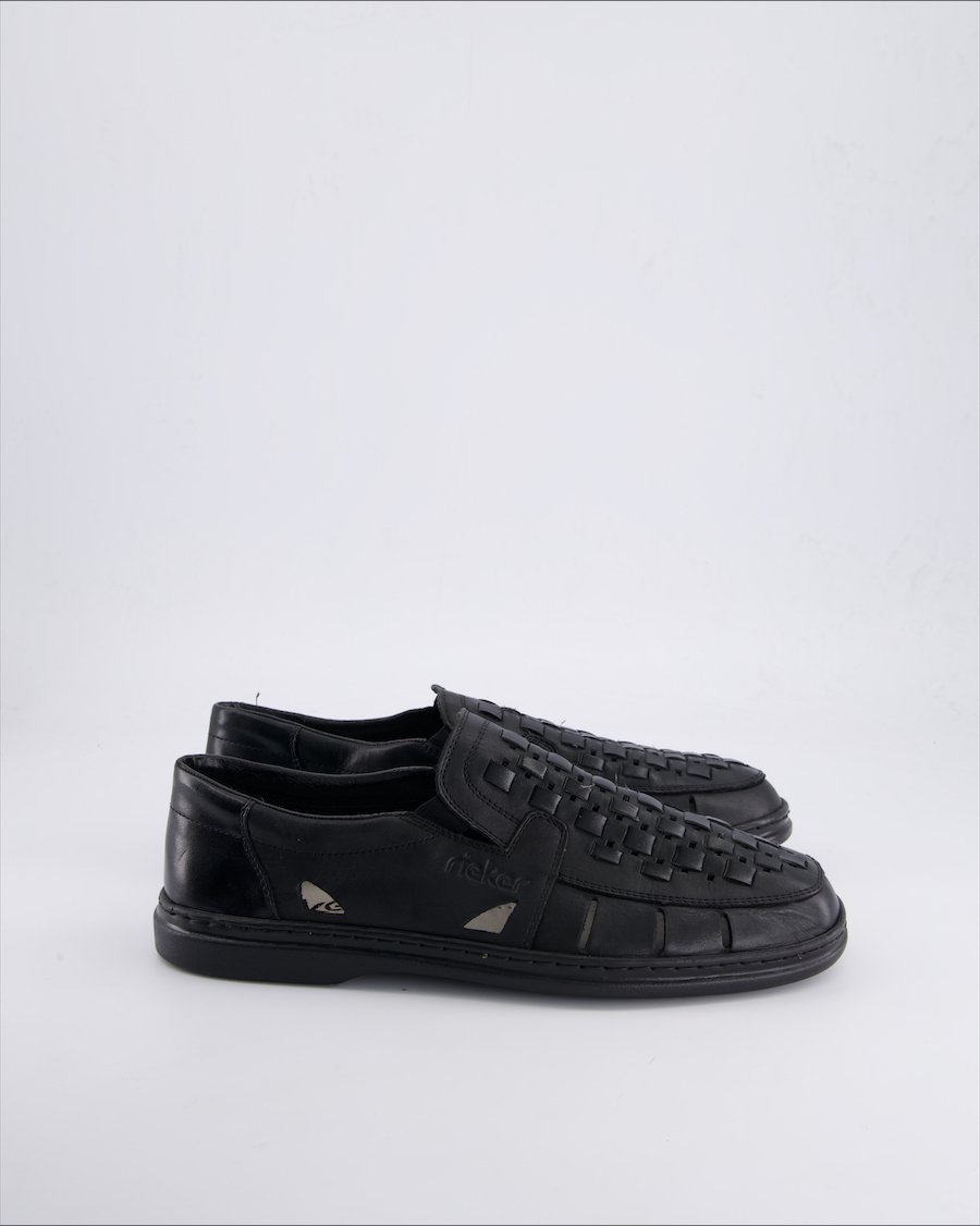 Rieker Shoes Leather Black 44 EU