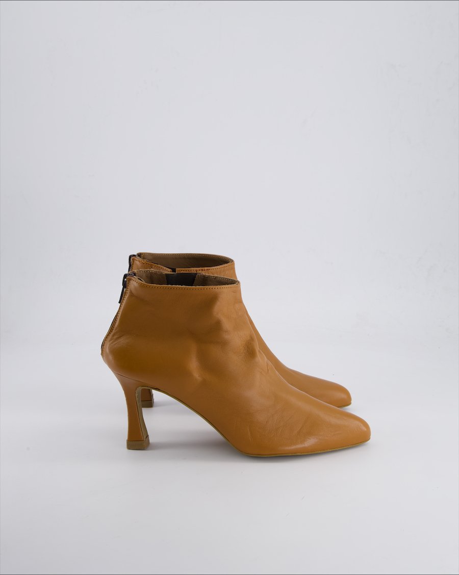 Mauro Leone Ankle boots Leather Camel 38 EU