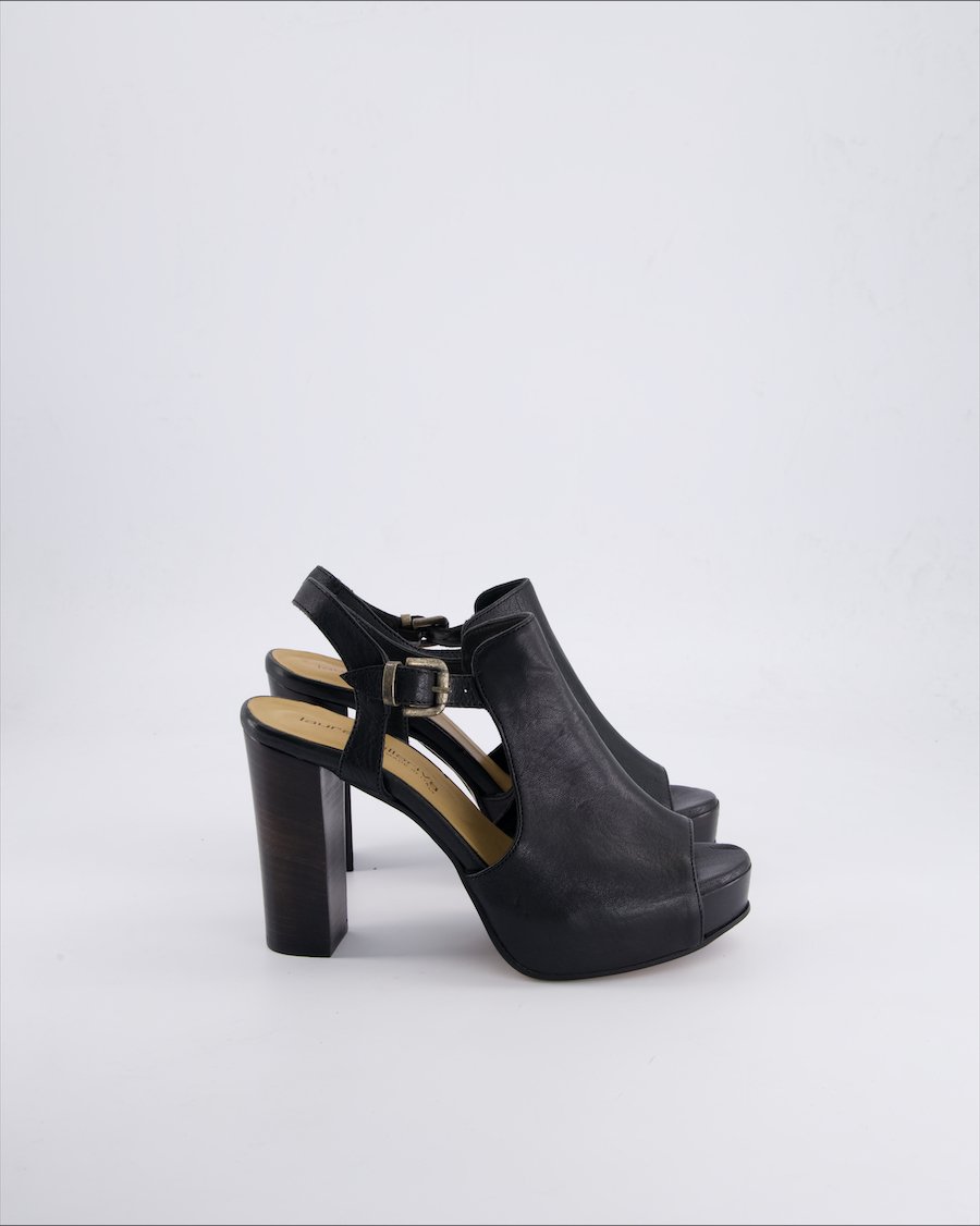 Laura Bellariva Heels Leather Black 37 EU