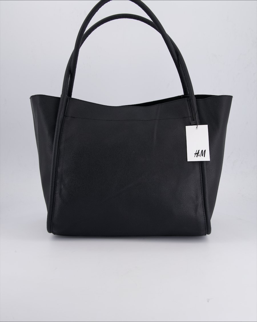 H&M Handbags Polyurethane Black