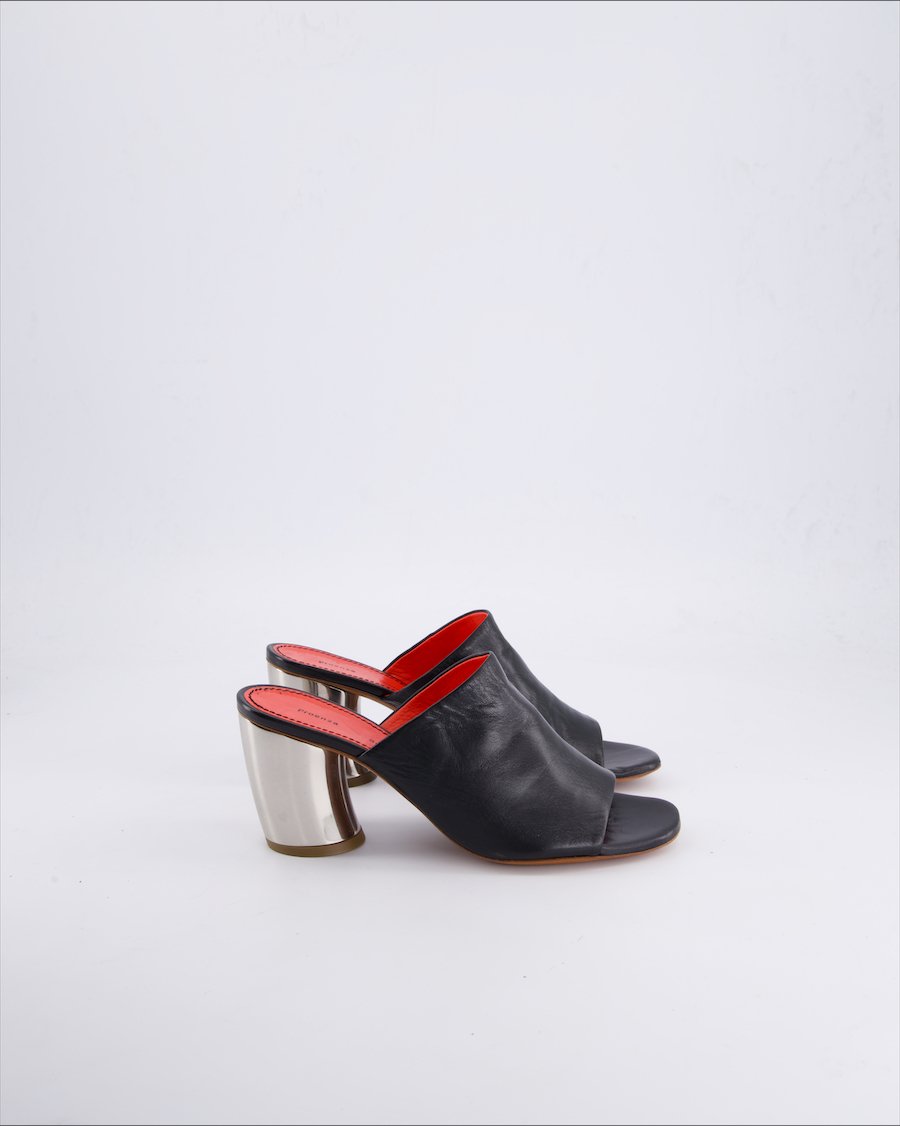 Proenza Schouler Heels Leather Black 38 EU