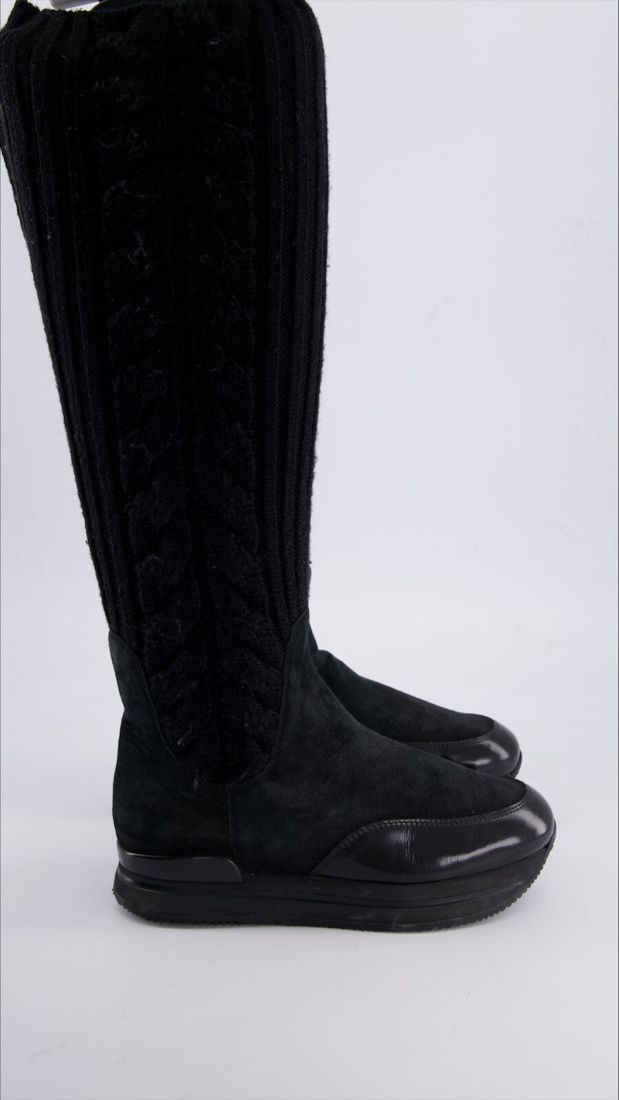 Hogan Boots Wool Black 36,5 EU