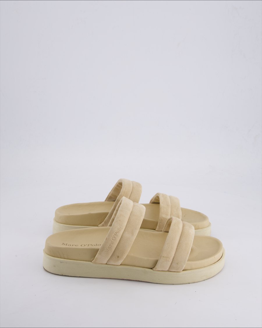 Marc O'Polo Sandals Suede Beige 40 EU