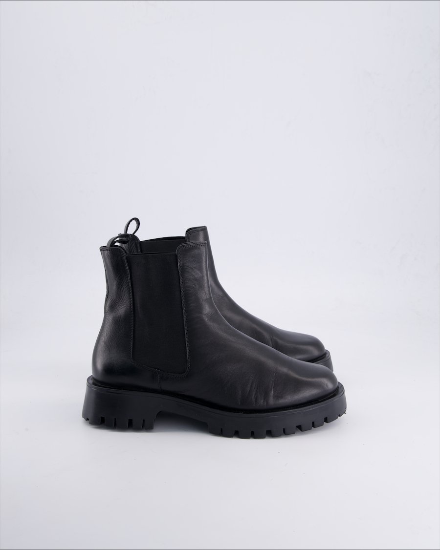 Le Ger Ankle boots Polyurethane Black 37 EU