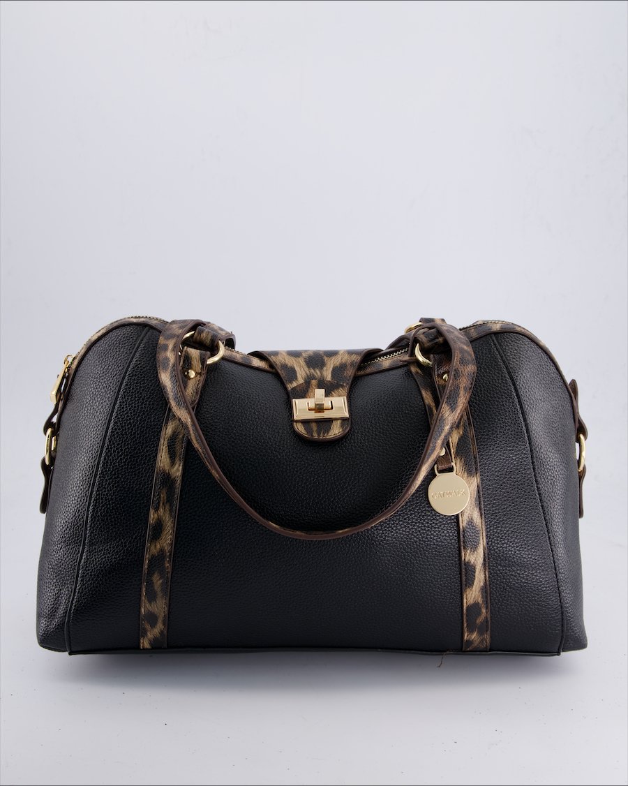 Catwalk Shoulder bags Leather Black