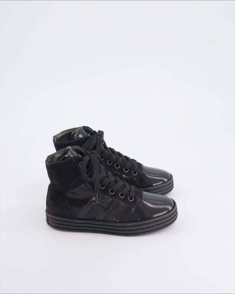 Hogan Trainers Leather Black EU 28