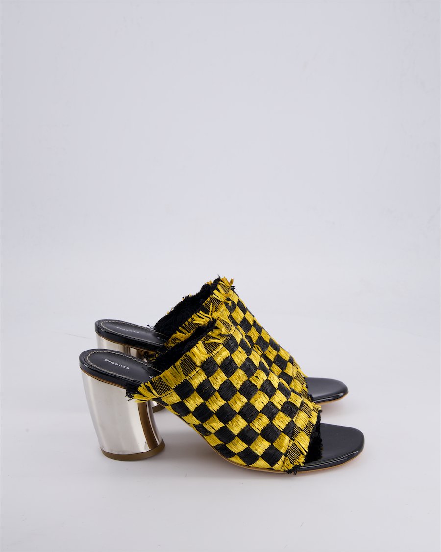 Proenza Schouler Heels Wicker Gold 40 EU