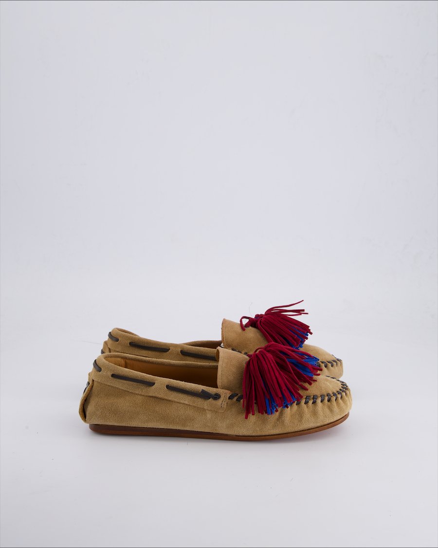 Closed Shoes Suede Camel 37 EU